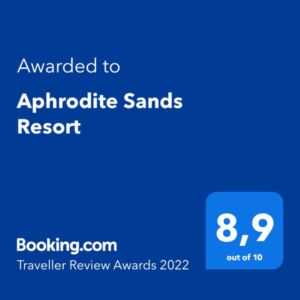 Aphrodite Sands 2022 Booking Award