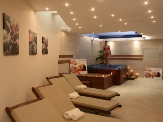 Jacuzzi Room in the health club at Paphos Aphrodite Sands Resort