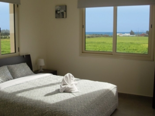 View of Master Bedroom in Villa of Paphos Aphrodite Sands Resort